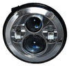 Complete set Daymaker 7 inch en 4.5 mistlampen chroom