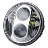Daymaker LED headlight chrome 5 3/4 inch