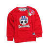 BOBBY BOLT USA SWEATER RED