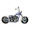 PAUGHCO SHOTGUN TAPERED EXHAUST (38") CHROME 66-69 EARLY SHOVEL