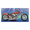 PAUGHCO SLASH CUT EXHAUST (38") CHROME 84-94FXR