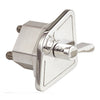 Golan, fuel tank selector polished aluminum