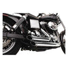 VANCE & HINES, 2-1/2" SHORTSHOTS STAGGERED EXH. CHROME 91-05 Dyna