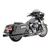 VANCE & HINES POWER DUALS CROSS OVER HEAD PIPES ZWART