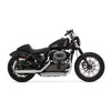 VANCE & HINES EC TWIN SLASH 3 1/4" SLIP-ONS SPORTSTER CHROOM