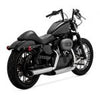 VANCE & HINES EC TWIN SLASH 3 1/4" SLIP-ONS SPORTSTER CHROOM