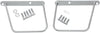 SADDLEBAG SUPPORT BRACKET CHROME