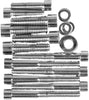CHROME SOCKET-HEAD TRANSMISSION SIDE COVER BOLT KIT SMOOTH