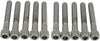 SOCKET-HEAD BOLT 5/16-18X2 KNURLED CHROME