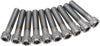 SOCKET-HEAD BOLT 3/8-24X1.5 KNURLED CHROME
