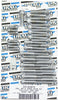 CHROME SOCKET-HEAD PRIMARY/CAM COVER BOLT KIT KNURLED