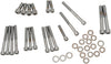 CHROME SOCKET-HEAD CAM/ SPROCKET COVER BOLT KIT SMOOTH