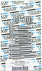 CHROME SOCKET-HEAD PRIMARY COVER BOLT KIT SMOOTH