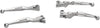 LEVER SET SLOTTED CHROME