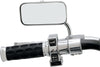MIRROR RECTANGULAR 2"X4.25" W/ ADJUSTABLE STEM CHROME