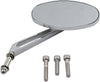 MIRROR NESS STEALTH I OVAL W/ 4.75" STEM CHROME