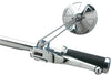MIRROR NESS STEALTH III ROUND 3.5" W/ 4.75" STEALTH II STEM CHROME