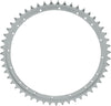 REAR CHAIN SPROCKET W/ RIVETS 51T STEEL/ZINC