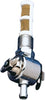 PETCOCK EARLY-STYLE STRAIGHT-OUTLET CHROME