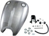 RUBBER MOUNT QUICKBOB GAS TANK EXTENDED 2" 3.9 GALLON W/ 2 SCREW-IN CAPS