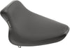SEAT SOLO SILHOUETTE BASKET WEAVE STITCHED BLACK