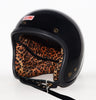 Joe King JK400 gloss black, black trim leopard lining