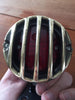 ROADSIDE PARTS TAILLIGHT POLISHED WITH COPPER GRILL + BRACKET
