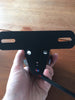 ROADSIDE PARTS TAILLIGHT POLISHED WITH COPPER GRILL + BRACKET