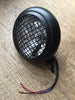 Koplamp met rooster 5 3/4 inch zwart