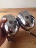 Dubbele koplamp chroom 2 x 3.5 inch