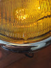 Koplamp chroom met gele 7 inch zijbevestiging