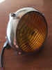 KOPLAMP 5 3/4 INCH GEPOLIJST GELE LENS