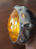 KOPLAMP 5 3/4 INCH GEPOLIJST GELE LENS
