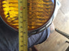 KOPLAMP 5 3/4 INCH GEPOLIJST GELE LENS