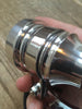 ROADSIDE PARTS TAILLIGHT MINI BULB WITH GRATE POLISHED
