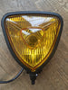 TRIANGLE HEADLIGHT BLACK WITH YELLOW LENS