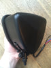TRIANGLE HEADLIGHT BLACK WITH YELLOW LENS