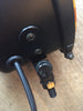 TRIANGLE HEADLIGHT BLACK WITH YELLOW LENS