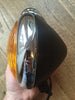 KOPLAMP UNITY ZWART MET GELE LENS 5.75 INCH