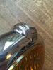 KOPLAMP UNITY ZWART MET GELE LENS 5.75 INCH