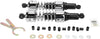 PROGRESSIVE SUSPENSION 412 SERIES DUAL SHOCK ASSEMBLY CHROME 14.25"