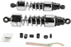 PROGRESSIVE SUSPENSION 412 SERIES DUAL SHOCK ASSEMBLY CHROME 12"