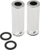 PROGRESSIVE SUSPENSION CUSTOM SHORT SHOCK COVERS CHROME