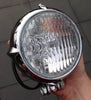 KOPLAMP BATES STYLE CHROOM MET CLEAR LENS 4.5 INCH