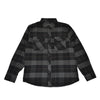Brixton Bowery L/S Flannel - black / charcoal