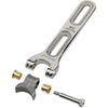 Biltwell seat hinge bracket gepolijst rvs