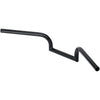 BILTWELL MUSTACHE 7/8 INCH ZWART STUUR