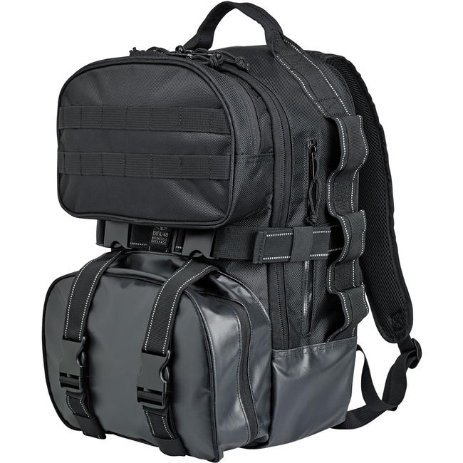 PHIGVEL MIL BACKPACK BLACK フィグベル PHIGVEL フィグベル｜LEATHER PURSE L レザーパース【BLACK】