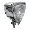 TRIANGLE HEADLIGHT CHROME WITH CLEAR LENS