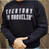 Sweater everyday i'm shovelin black